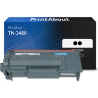 Toner kompatibel mit Brother TN-3480 - 2x Schwarz - Hoher Kapazität - Multipack