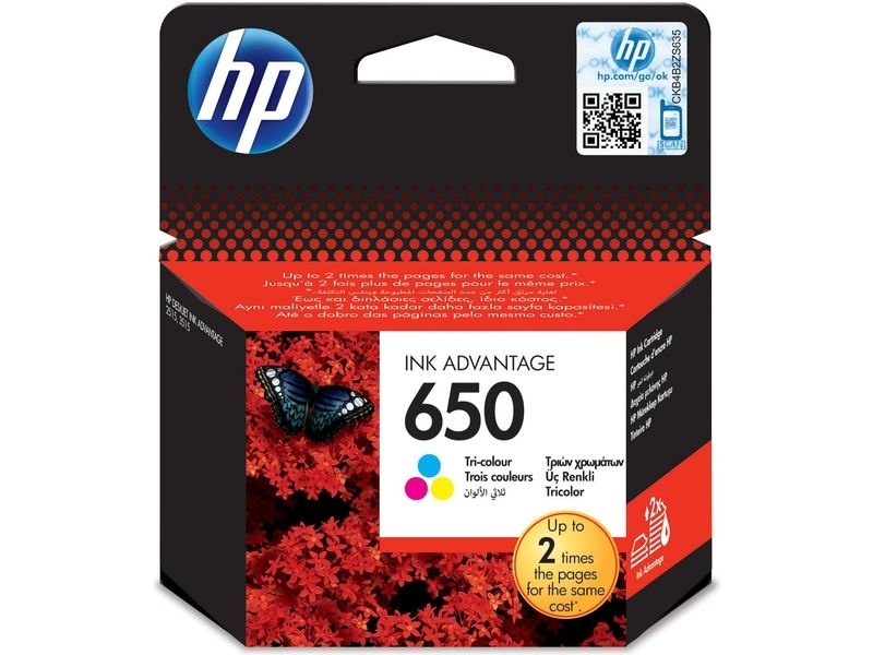 HP 650 (CZ102AE) - 3-farbig - Druckerpatrone