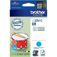 Brother LC-22UC XL - Cyan - Druckerpatrone - Hohe Kapazität