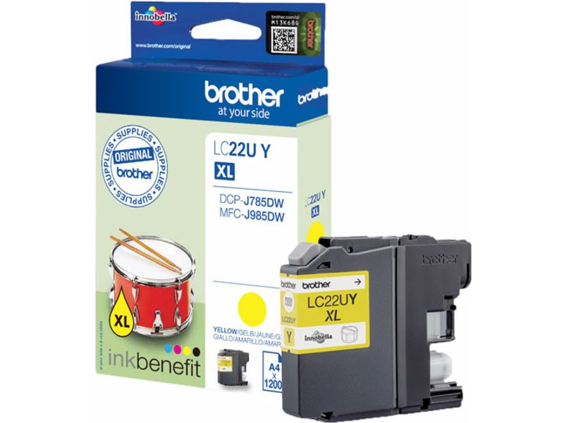 Brother LC-22UY XL - Gelb - Druckerpatrone - Hohe Kapazität