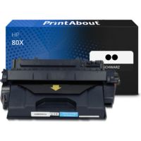 Toner kompatibel mit HP 80X (CF280XXD) - Schwarz - Extra hohe Kapazität - Multipack