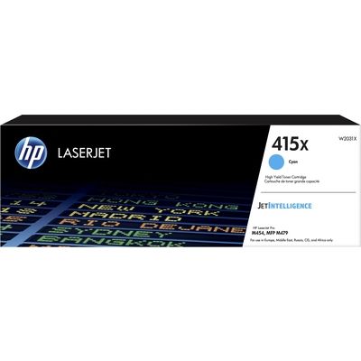 HP 415X (W2031X) - Cyan - Toner - Hohe Kapazität