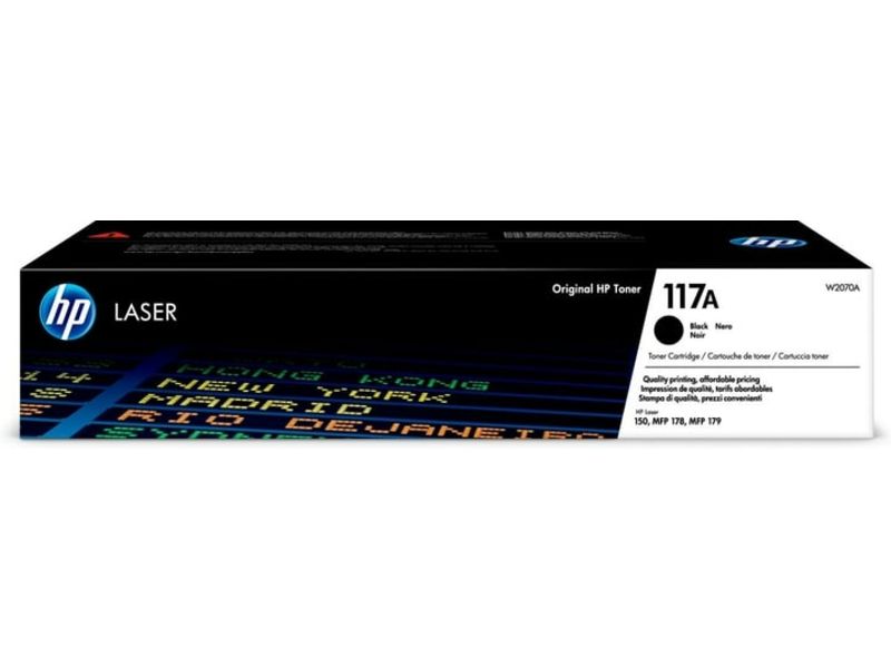 HP 117A (W2070A) - Schwarz - Toner