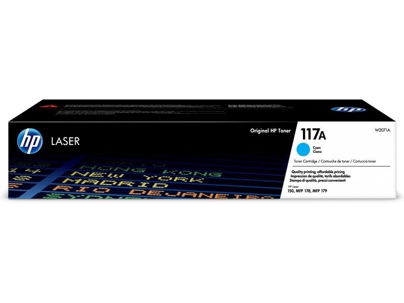 HP 117A (W2071A) - Cyan - Toner