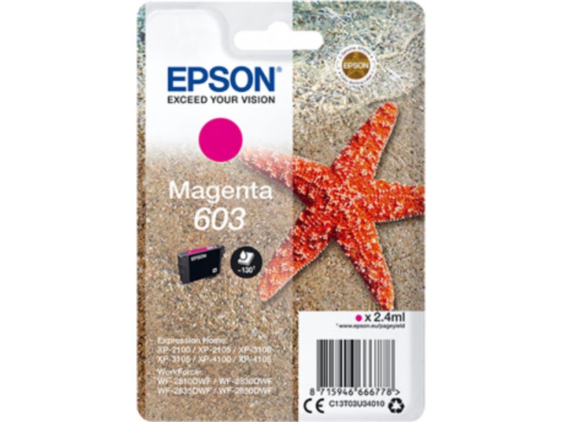 Epson 603 (C13T03U34010) - Magenta - Druckerpatrone