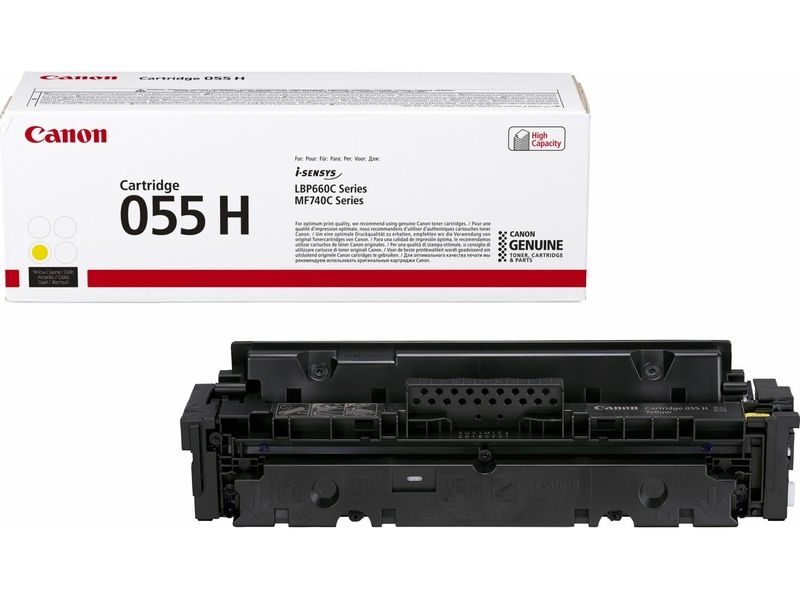 Canon 055H Y - Gelb - Toner - Hohe Kapazität