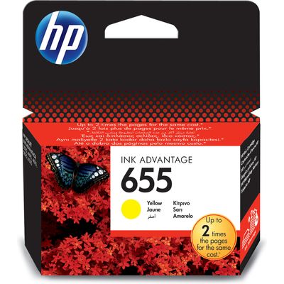 HP 655 (CZ112AE) - Gelb - Druckerpatrone