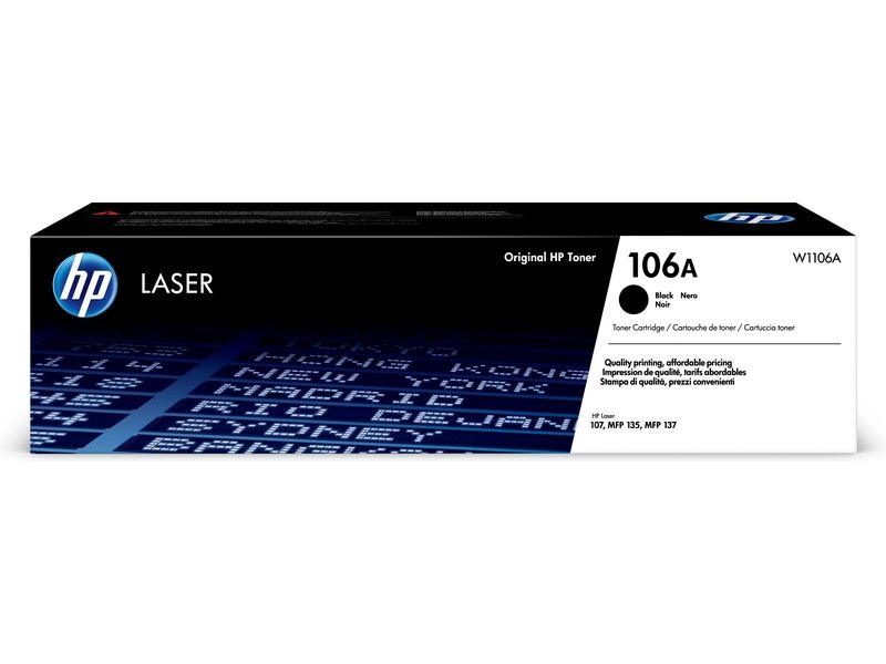 HP 106A (W1106A) - Schwarz - Toner