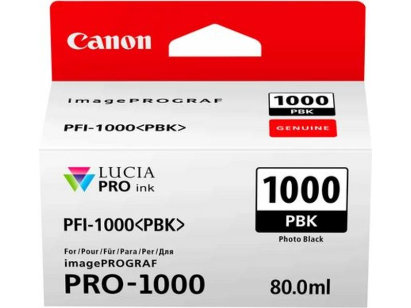 Canon PFI-1000PBK - Schwarz - Druckerpatrone