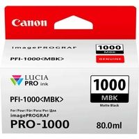 Canon PFI-1000MBK - Mattschwarz - Druckerpatrone