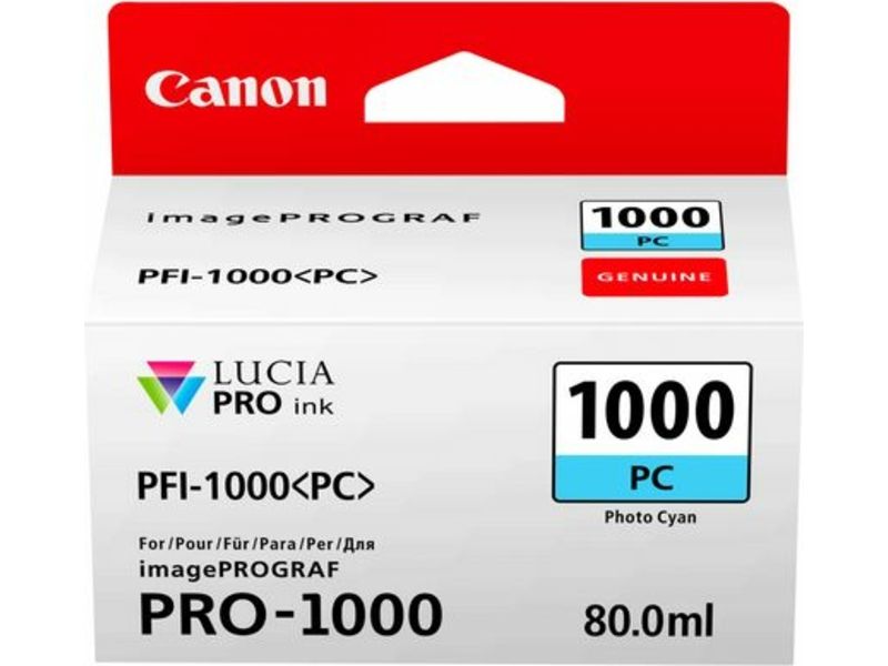 Canon PFI-1000PC - Fotocyan - Druckerpatrone