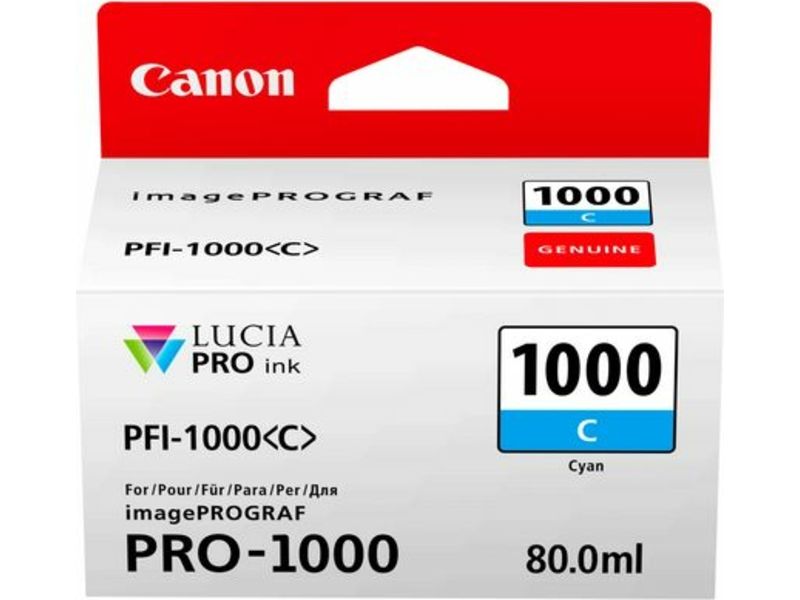 Canon PFI-1000C - Cyan - Druckerpatrone