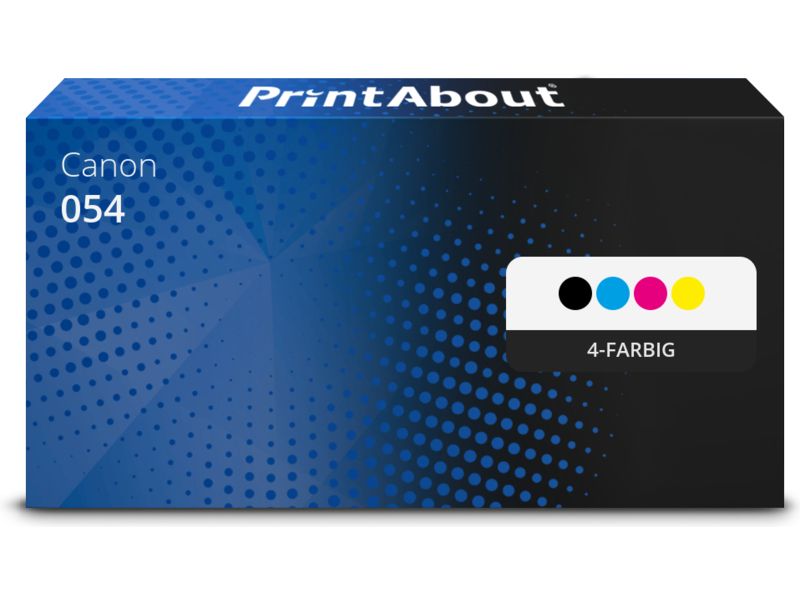 PrintAbout Toner 054  4-farbig Multipack für Canon