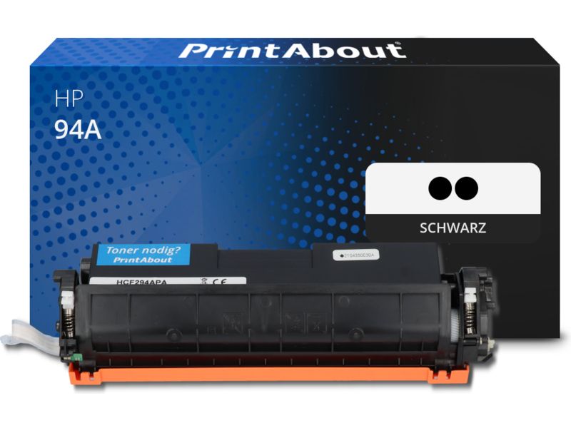 PrintAbout Toner 94A (CF294A) Schwarz Multipack für HP