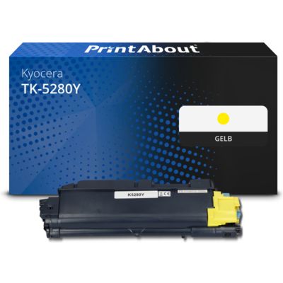 Toner kompatibel mit Kyocera TK-5280Y - Gelb