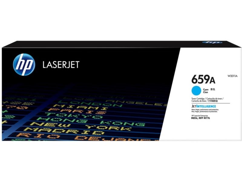HP 659A (W2011A) - Cyan - Toner
