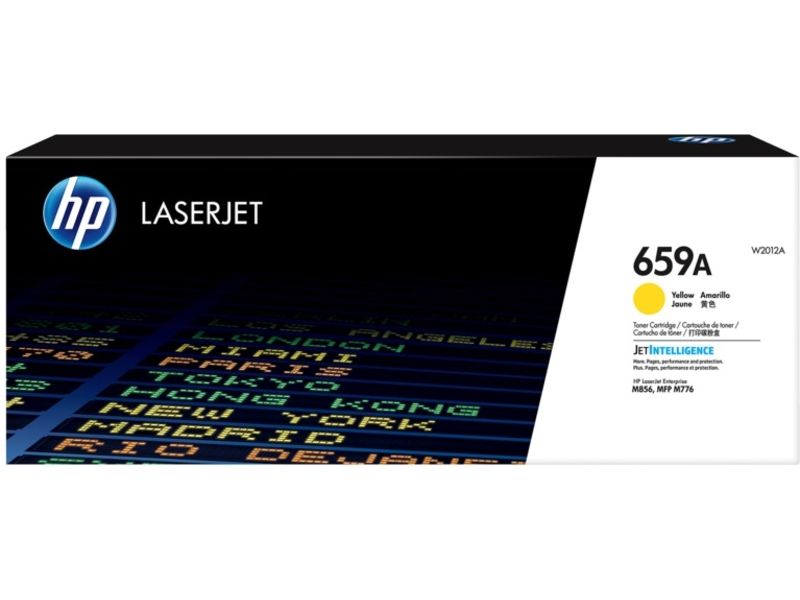 HP 659A (W2012A) - Gelb - Toner