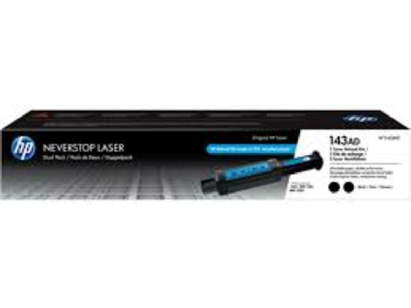 HP 143A (W1143AD) Toner - 2x Schwarz - Multipack