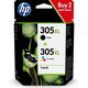 HP 305XL (6ZA94AE) - Schwarz + 3 Farben - Druckerpatrone - Hohe Kapazität - Multipack