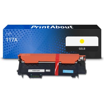 Toner kompatibel mit HP 117A (W2072A) - Gelb