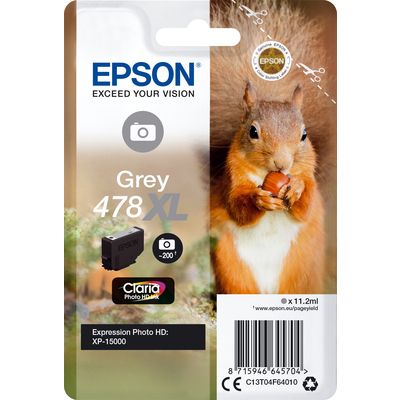 Epson 378/478XL (C13T04F64010) - Grau - Druckerpatrone - Hohe Kapazität