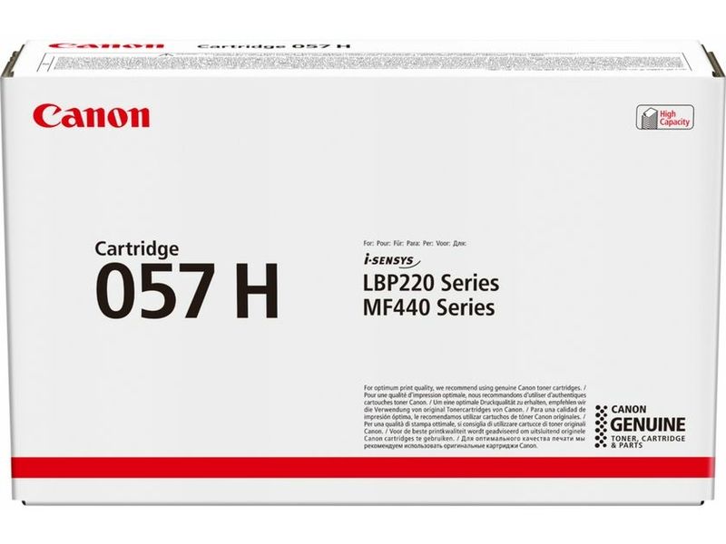 Canon 057 H - Schwarz - Toner - Hohe Kapazität