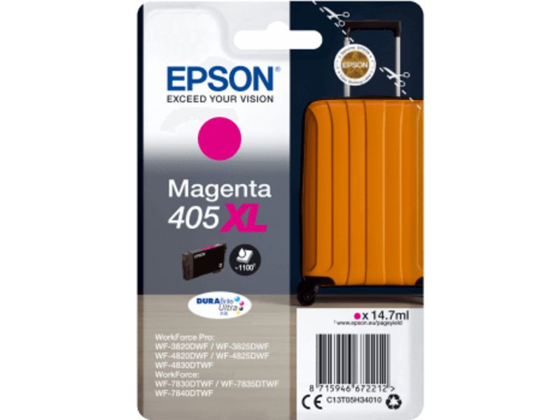 Epson 405XL (C13T05H34010) - Magenta - Druckerpatrone - Hohe Kapazität