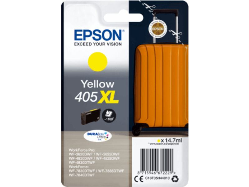 Epson 405XL (C13T05H44010) - Gelb - Druckerpatrone - Hohe Kapazität