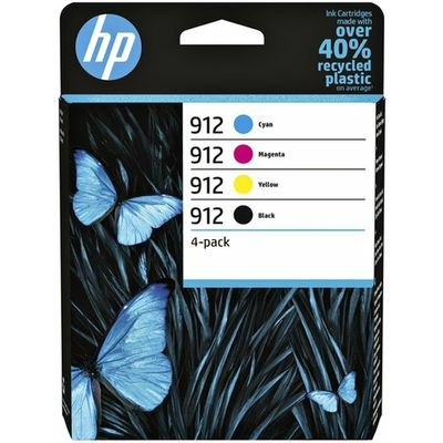 HP 912 (6ZC74AE) - 4-farbig - Druckerpatrone - Multipack