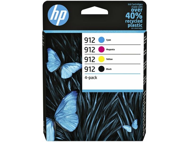HP 912 (6ZC74AE) - 4-farbig - Druckerpatrone - Multipack
