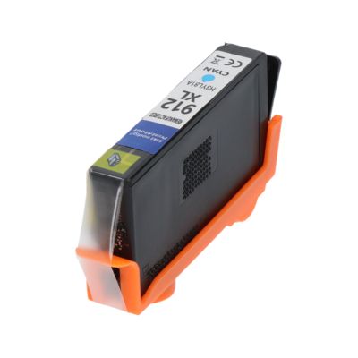 Druckerpatrone kompatibel mit HP 912XL (3YL81AE) - Cyan - Hohe Kapazität