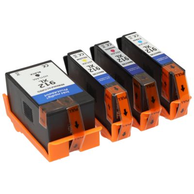Druckerpatrone kompatibel mit HP 912XL (3YP34AE) - 4-farbig - Multipack