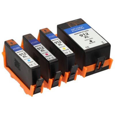 Druckerpatrone kompatibel mit HP 912XL (3YP34AE) - 4-farbig - Multipack