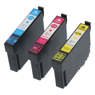 Druckerpatrone kompatibel mit Epson 27XL (T2715) - 3-Farben - Multipack