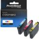 Druckerpatrone kompatibel mit Epson 27XL (T2715) - 3-Farben - Multipack