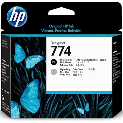 HP P2V00A (774) - Fotoschwarz + -hellgrau - Druckerpatrone
