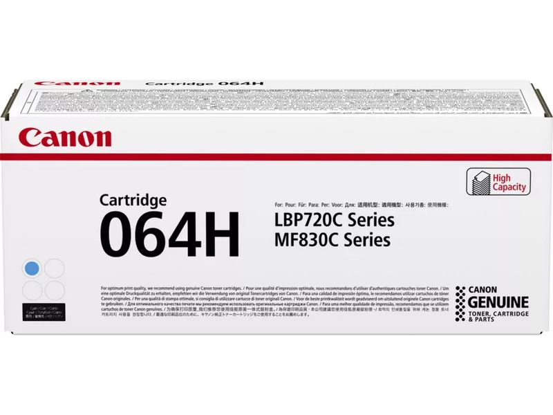 Canon 064H C Toner Cyan mit extrahoher Kapazität