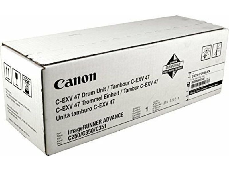 Canon C-EXV 47 BK - Schwarz - Trommel