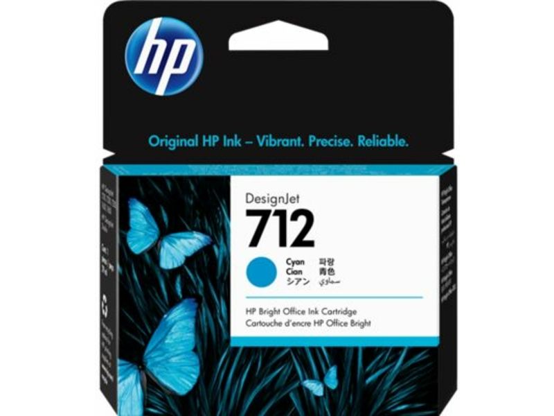 HP 712 (3ED67A) - Cyan - Druckerpatrone