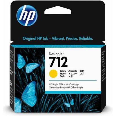 HP 712 (3ED69A) Druckerpatrone Gelb
