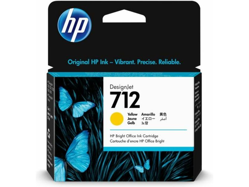 HP 712 (3ED69A) Druckerpatrone Gelb