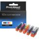 Druckerpatrone kompatibel mit Canon PGI-570 / CLI-571 PGBK/C/M/Y/BK - 5-farbig - Multipack