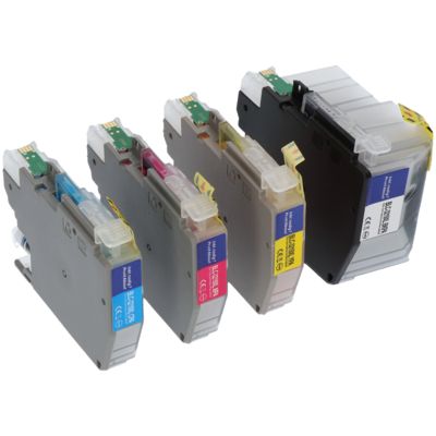 Druckerpatrone kompatibel mit Brother LC-3217VAL - 4-farbig - Multipack