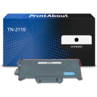 Toner kompatibel mit Brother TN-2110 - Schwarz