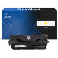 Toner kompatibel mit HP 656X (CF462X) - Gelb - Hohe Kapazität