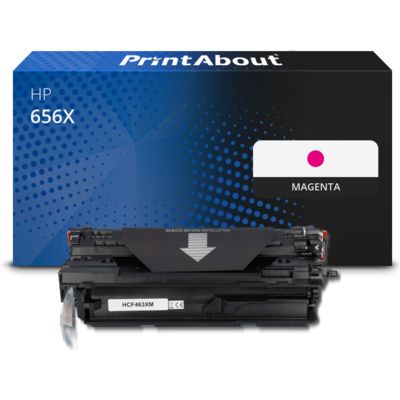 Toner kompatibel mit HP 656X (CF463X) - Magenta - Hohe Kapazität