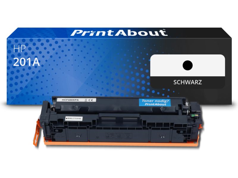 PrintAbout Toner 201A (CF400A) Schwarz für HP