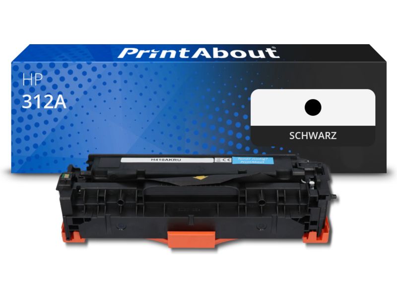 PrintAbout Toner 312A (CF380A) Schwarz für HP