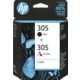HP 305 (6ZD17AE) - Schwarz + 3 Farben - Druckerpatrone - Multipack