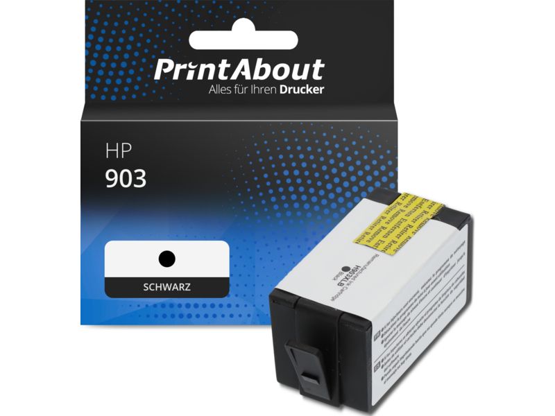 PrintAbout Druckerpatrone 903 (T6L99AE) Schwarz für HP